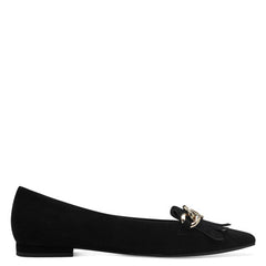 Balerini Piele Naturala Alegra Black - Tamaris