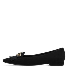 Balerini Piele Naturala Alegra Black - Tamaris