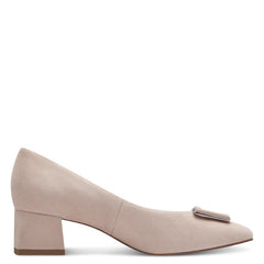 Pantofi Piele Naturala Lisette Pudra