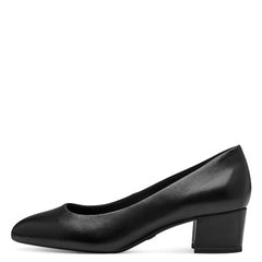 Pantofi Piele Naturala Aracely Black - Tamaris