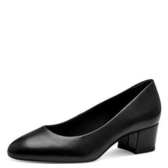 Pantofi Piele Naturala Aracely Black - Tamaris