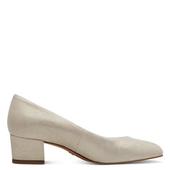Pantofi Piele Naturala Aracely CHAMPAGNE - Tamaris