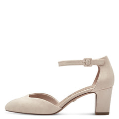 Pantofi Cu Toc Barbara Nude - Tamaris
