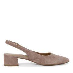 Pantofi Piele Naturala Eva Taupe - Tamaris
