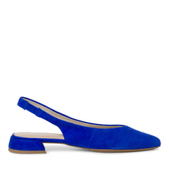 Pantofi Piele Naturala Eva Royal Blu - Tamaris