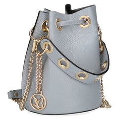 Geanta Piele Naturala Alcina LT.BLUE NAPPA - Caprice