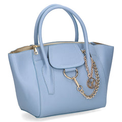 Geanta Piele Naturala Oriana Blue Nappa - Caprice