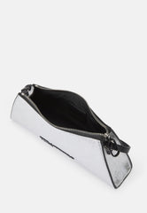 Geanta Metal Logo S SHB Silver - Karl Lagerfeld