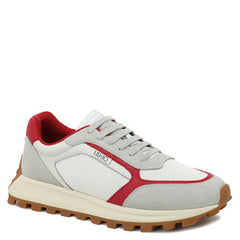 LIU JO SNEAKER Running 01 LEATHER OFF WHITE RED