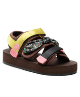 Sandale SCOTCH&SODA LYDIA S468 Brown Multi