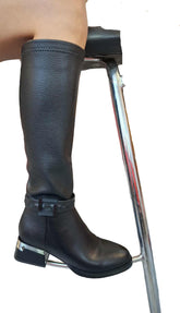 Cizme Piele Naturala Feeling 24-246-002 Black