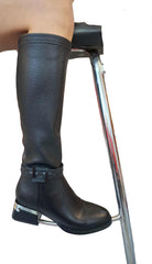 Cizme Piele Naturala Feeling 24-246-002 Black