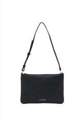 Geanta SKUARE POUCH EMBOSSED Black Karl Lagerfeld