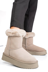 Ghete Tip UGG Solo Soprani Couture Earth Lapplat