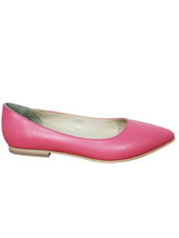 Balerini Piele Naturala Dolly249 Zmeura