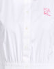 Rochie POPLIN GATHERED SHIRT DRESS Karl Lagerfeld