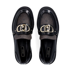 LIU JO LOVE 41 - MOCASSINO BOX SPREADING BLACK