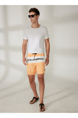 Șort De Baie IKONIK 2.0 MED BOARDSHORTS MOCK ORANGE- Karl Lagerfeld