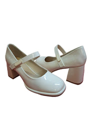 Pantofi Piele Naturala Feeling 91295 Butter Patent