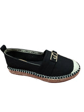 Espadrile Canvas Black- S.Oliver