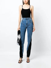 Body Logo Seam Detail Rib Body - Karl Lagerfeld