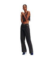 Blugi MR RELAXED CHAIN DENIM Karl Lagerfeld