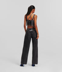 Blugi MR RELAXED CHAIN DENIM Karl Lagerfeld