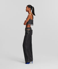 Blugi MR RELAXED CHAIN DENIM Karl Lagerfeld