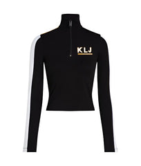 Bluza ZIP-UP LOGO TOP - Karl Lagerfeld