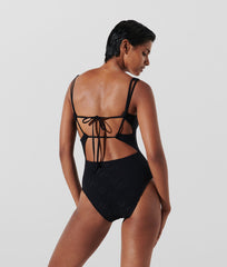 Costum de baie IKONIK 2.0 TOWEL SWIMSUIT- Karl Lagerfeld