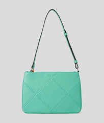 Geanta IKONIK 2.0 VARSITY POUCH Karl Lagerfeld