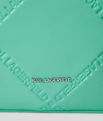 Geanta IKONIK 2.0 VARSITY POUCH Karl Lagerfeld