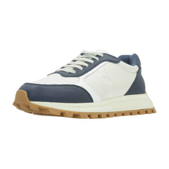 LIU JO SNEAKER Running 01 LEATHER Blue OFF White