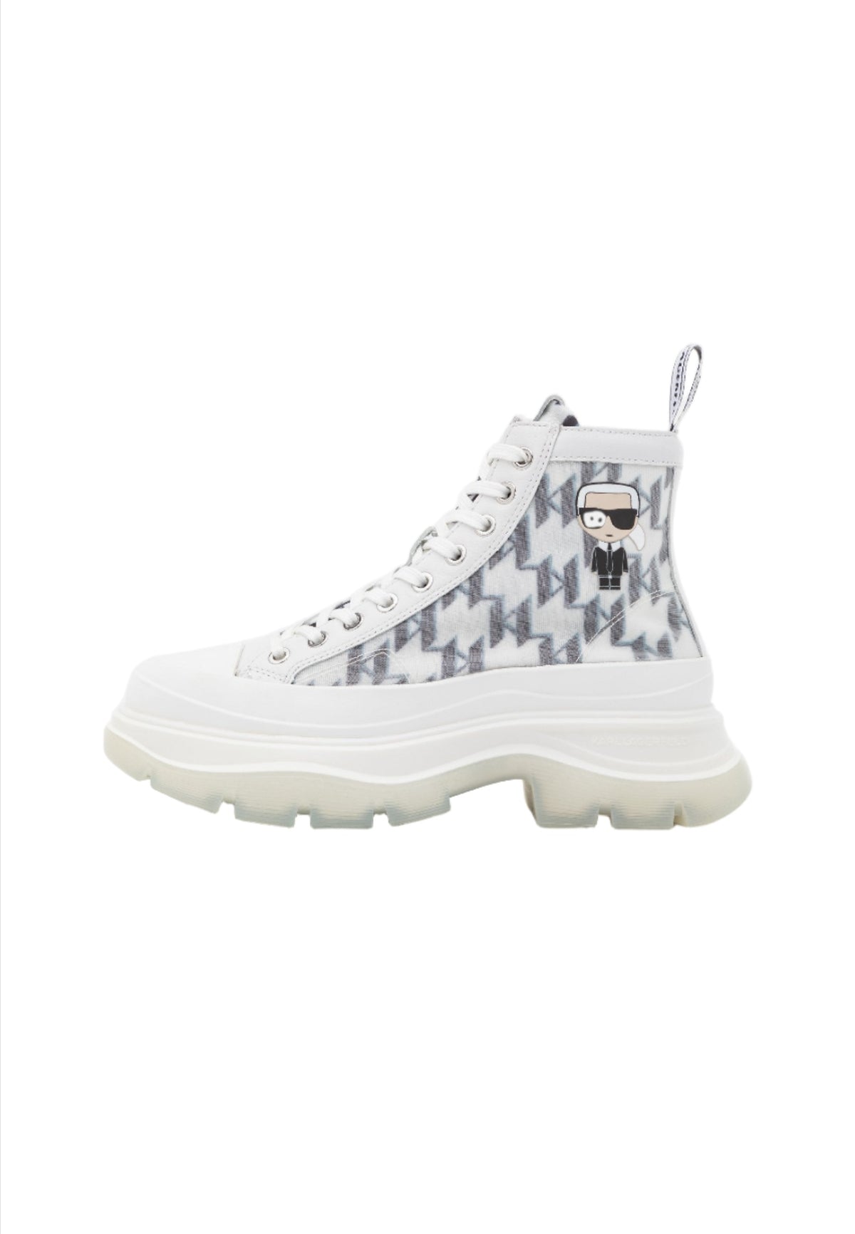 Sneakers LUNA Monogram Mesh Boot  Karl Lagerfeld