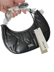 Geanta Kurl Half Moon Black Karl Lagerfeld