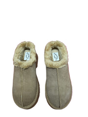Sabot Piele Naturala Tip UGG 1273 Camel - Energy