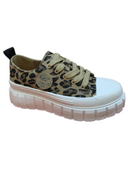 Sneakers Leopard Canvas- S.Oliver