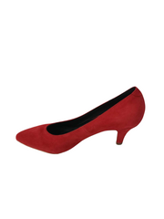 Pantofi Piele Naturala Rebecca Red