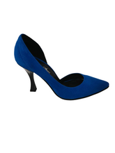Pantofi Dama Piele Naturala Doleea Electric Blu -Dolly Shoes