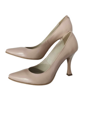 Pantofi Dama Piele Naturala Demi Beige -Dolly Shoes