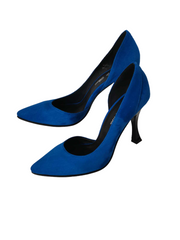 Pantofi Dama Piele Naturala Doleea Electric Blu -Dolly Shoes