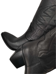 Botine Piele Naturala Madeline Black