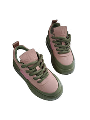 Sneakers Piele Naturala Feeling S23ZM366 Pink