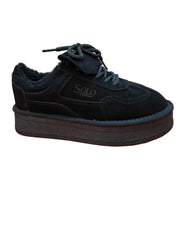 Ghete Tip UGG Solo Soprani Jenny Suede Black