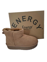 Ghete Piele Naturala Tip UGG Camel - Energy