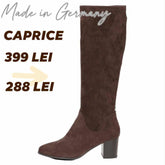 Cizme Strech Francesca Dark Brown - Caprice