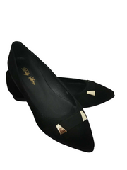 Balerini Dama Piele Naturala DollyACC249 Black