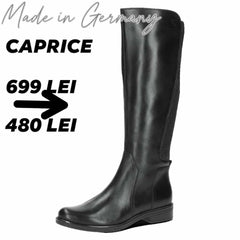 Cizme Piele Naturala Kania Black - Caprice