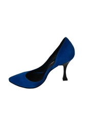 Pantofi Dama Piele Naturala Doleea Electric Blu -Dolly Shoes