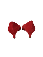 Pantofi Piele Naturala Rebecca Red